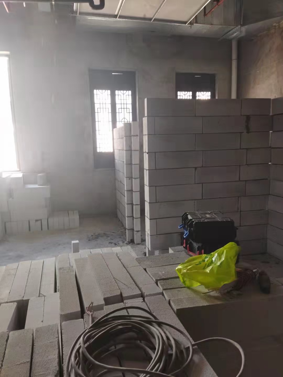 加气砖隔墙-内隔断应用
